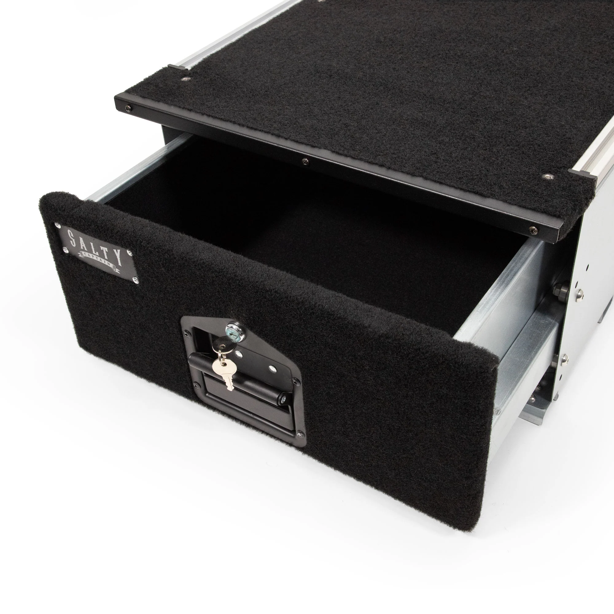 4WD 900mm Fixed Top Drawer Pitch-Black - Image 3
